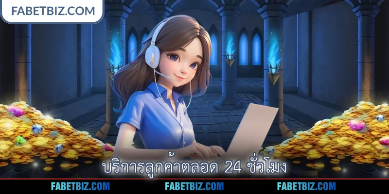 บริการลูกค้าตลอด 24 ชั่วโมง