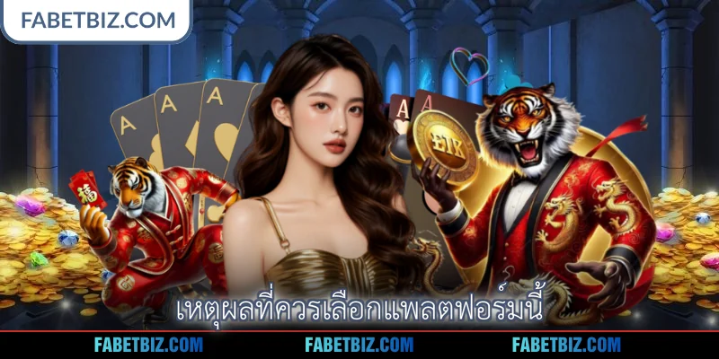 เหตุผลที่ควรเลือกแพลตฟอร์มนี้