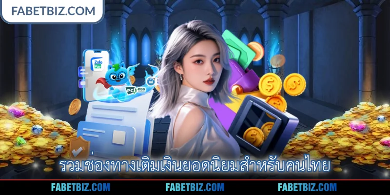 รวมช่องทางเติมเงินยอดนิยมสำหรับคนไทย