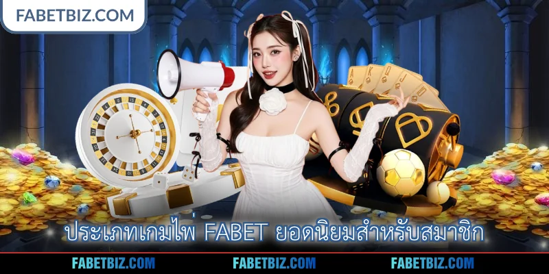 ประเภทเกมไพ่ Fabet ยอดนิยมสำหรับสมาชิก