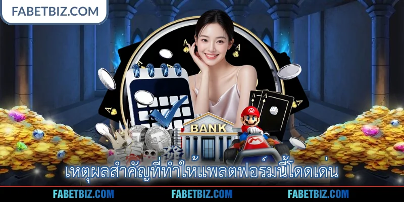 เหตุผลสำคัญที่ทำให้แพลตฟอร์มนี้โดดเด่น